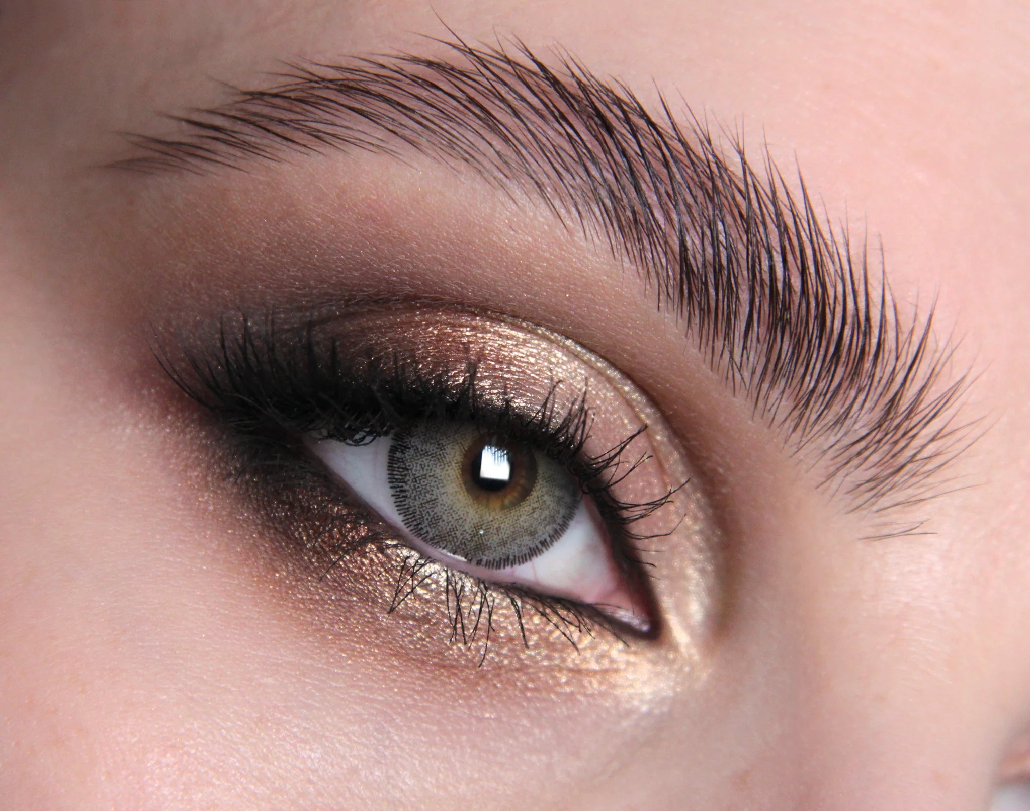 Stirling Silver Contact Lenses Mesmerizing Color with British Craftsmanship