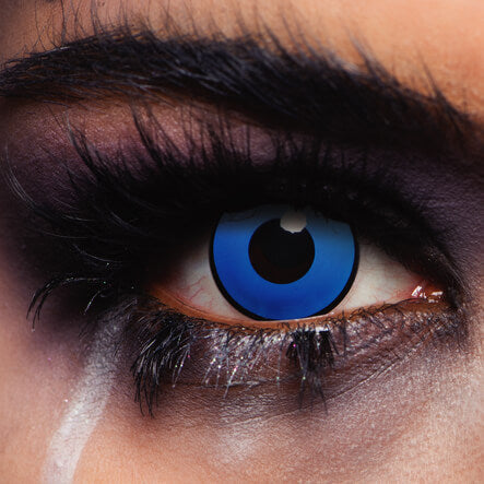 Billy Boy Blue Colored Contact Lenses - Playful Charm, British-Crafted Quality, Safe 8-Hour Wear, 45% Water Content (Pair)