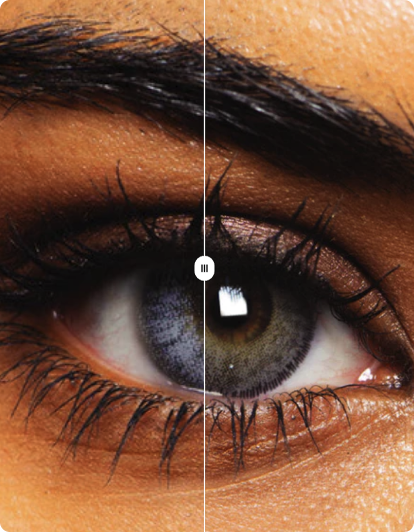 Before & After: How Coloured Lenses Instantly Transform Your Look