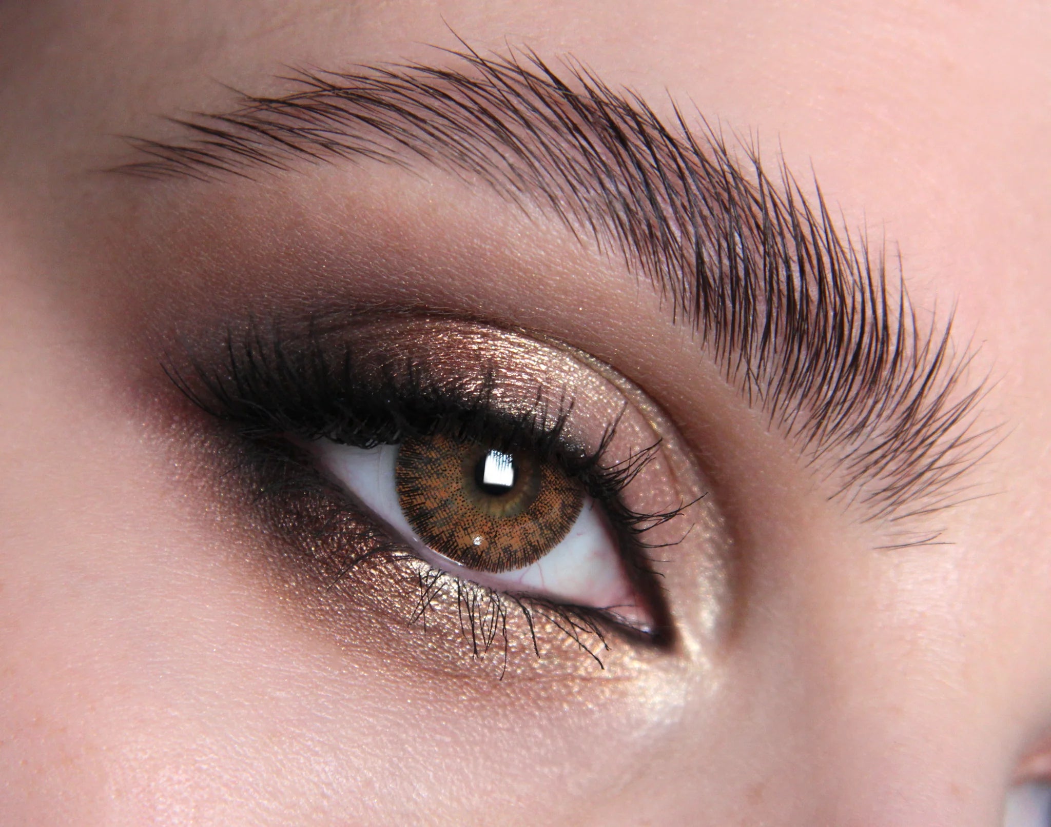 Auburn Colored Contact Lenses - Warm Radiant Look, Made in Britain, European CE Marked, 45% Water Content, 8-Hour Wear - Pair