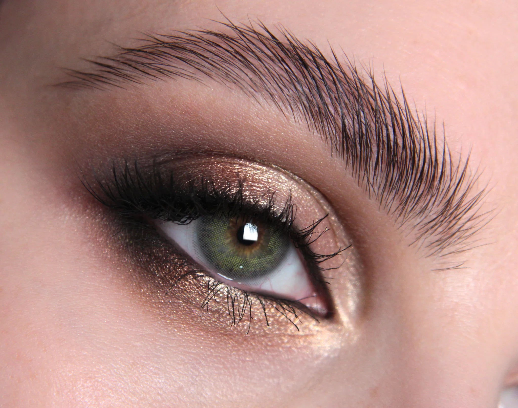 Moss Green Colored Contact Lenses - British Excellence, Natural Vibrancy, CE Marked - 8 Hours Wear